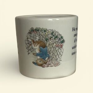 Wedgwood Peter Rabbit Oval Money Box